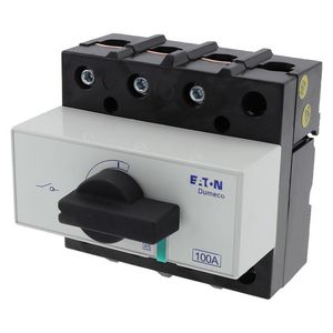 Lastscheider DUMECO 100A 3-polig draaigreep zwart