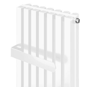 Handoekbeugel TONALE 300 l=285mm (tot 7 elementen) RAL9010 wit