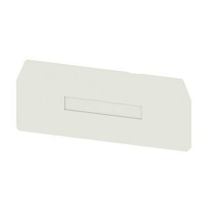 Afsluit- eindplaat grijs h:90mm b:2mm V-0 Wemid VVE=20