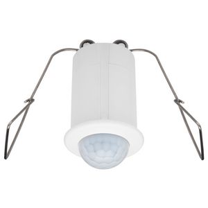 Aanwezigheidsmelder 230V 9,5m IP65 mini inbouw wit