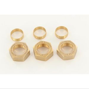 Set a 3st. Wartelmoer + knelring 22mm hon 75882