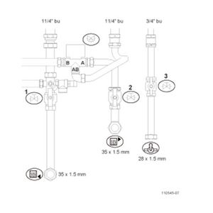 Boileraansluitset 111221