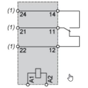 ASKI Relais 1 C/O 24VDC 16A