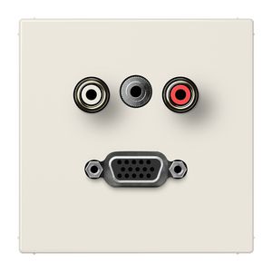 Afdekking wit voor Audio/Jack/VGA LS990