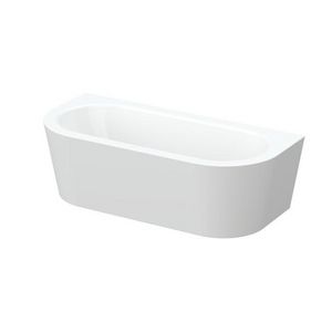Ligbad staal geglazuurd duo BetteStarlet I Silhouette 185X85cm wit