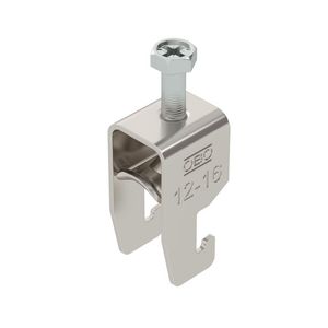 Beugelklem 2056 12-16mm RVS A2 1.4301 blank VVE=100