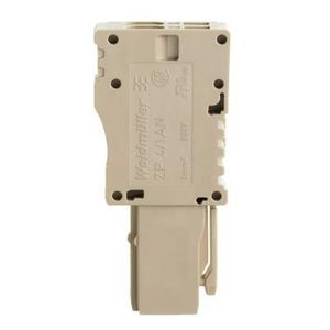 Plug (terminal) d.beige 4mm² 32A 80 1854990000 VVE=25