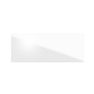 Infraroodpaneel SMART zuiver wit gesatin. glas 160x63cm 900W