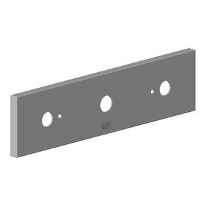 Rozet 240X60X9mm-BG