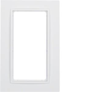 Afdekraam 1,5-v vert. berker B.7 polarwit mat