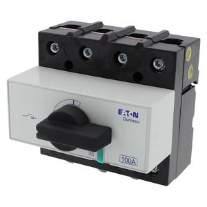 Lastscheider DUMECO 100A 4-polig draaigreep zwart