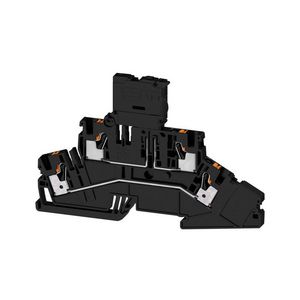 Zekeringsklem PUSH IN zw. 4mm2 6.3 A 250 V 2817000000 VVE=50