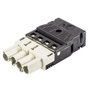 Kabelsteker GST18I4 male grijs veerklem VVE=50