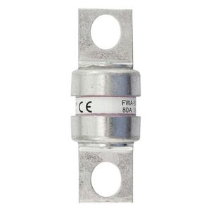 Zekering hoge snelheid 80A AC 150V DC 150V 100kA 25x68mm