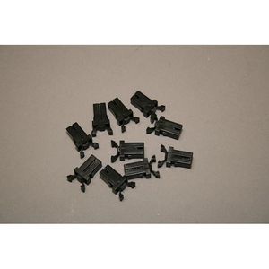 Zak a 10st. Kliksluiting voor mantel 15033S