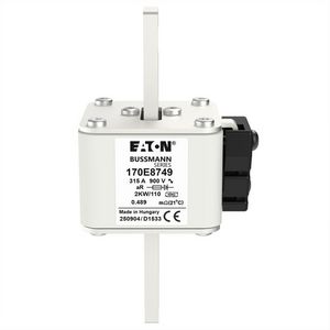 Zekering hoge snelheid 315A AC 900V 50kA 2 aR VVE=3