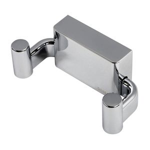 Wandhaak dubbel 85x40mm l=40mm chroom HOTEL