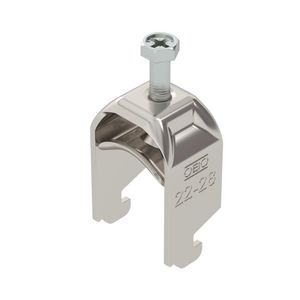 Beugelklem 2056 22-28mm RVS A2 1.4301 blank 1188380 VVE=100