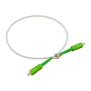F.O. patch kabel SC APC> SC APC SIMPLEX SM 9/125 0.5 met