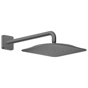 Hoofddouche 270/270 1 straalsoort douchearm brushed black chrome AXOR Citterio-C