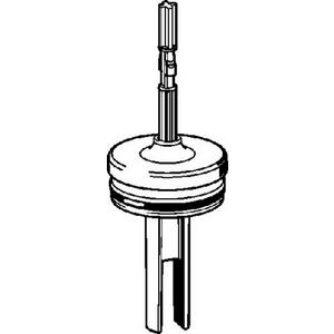 Kegel 35x115 kunststof/wit