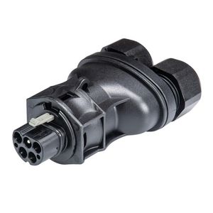 Stekerdeel met trekontlasting RST20I5S S1 ZRx zwart VVE=100