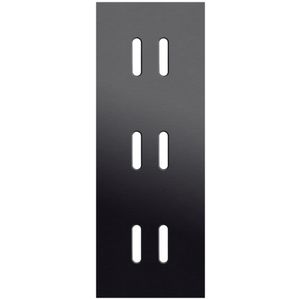 Drievoudige afdekpl. verticaal 71mm centerafstand drie tweev