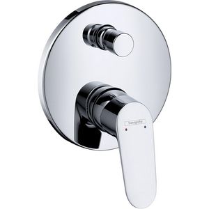 Afbouwdeel Focus badmengkraan met zekerheidscombinatie chroom