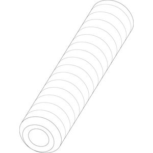 Set a 10st. Draadstift M5 x 25 m