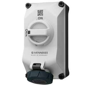 Wandcontactdoos 16A 4-polig  7H 500V IP67 DUO