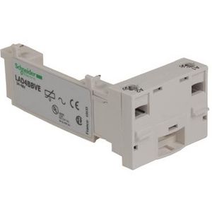 Aanpassing spoelaansluiting + ontstoringsmodule 24-48V AC D