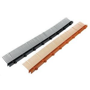 Panlat PP ventilerend 30mm x 1mtr. zwart met vogelschroot 85mm