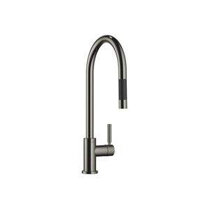 TARA 1-hendel mengkraan uittrekbare uitloop sproeifunctie Dark chroom