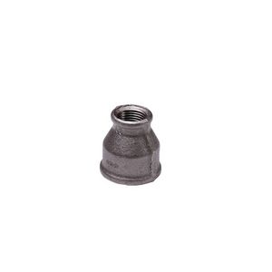 Verloopsok malleabel nr.240 zwart 1x1/2"bn.