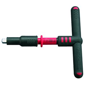 T-sleutel opsteek 1/4" aandrijfvierkant VDE 1000V