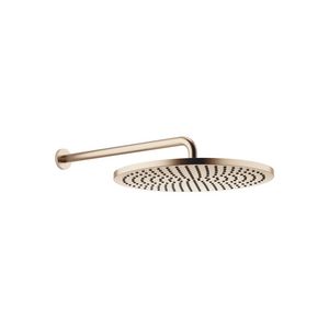 Regendouche wandbevest. 400mm Light Gold gebors.