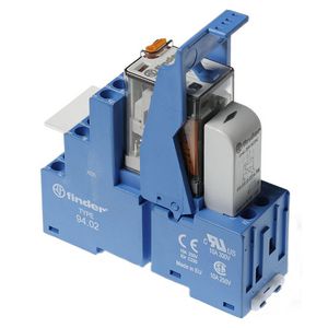 Interfacerelais 2 wisselcontacten 10A 230V AC serie 58