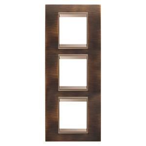 LUX INTERNATIONAL PLAAT-VAN METAAL-2+2+2 MODULE VERTICAA