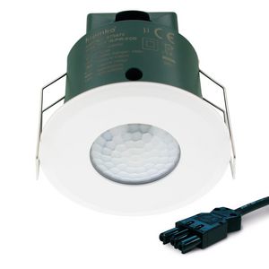 Aanwezigheiddetector plafond PIR 2000W 7M 40m² Wit Wieland