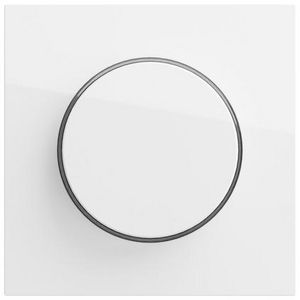 Afdekking knop dim./potntiom. System 70 z.wit