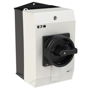 Hoofdschakelaar 3-polig +2M+1V 20A HOLD-functie 90°