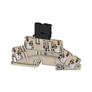 Zekeringsklem d.beige 4mm2 6.3 A 500 con 2831510000 VVE=50