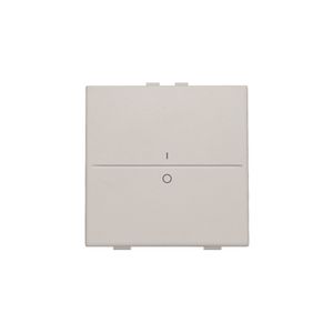 Enkelv. toets opdruk "I" en "0" RF schakelaar/knop l.grey
