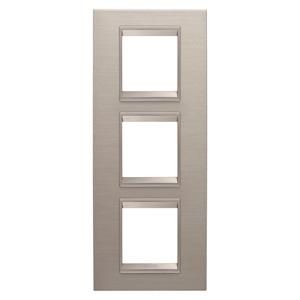 LUX INTERNATIONAL PLAAT-VAN METAAL-2+2+2 MODULE VERTICAA