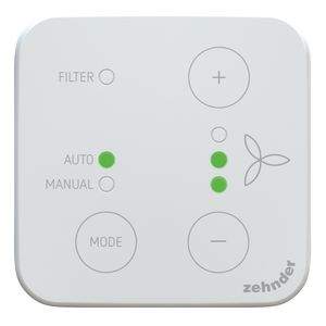 Bedieningspaneel ComfoSwitch ComfoNet 55