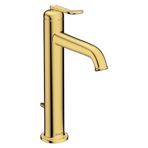 AXOR Archivio 1-hendel-wastafelkraan 170 CoolStart met pop-up afvoer Polished Gold Optic