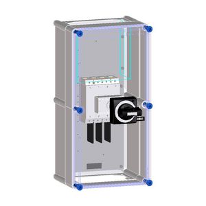 Schakelkast met NZM1 80-100A 4p