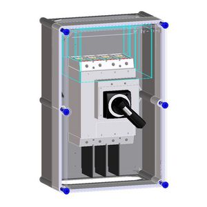 Schakelkast met NZM3 200-400A 4p