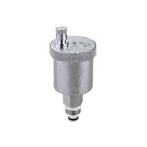 Minical automatische ontluchter + afsluitklep 1/2"bt. chroom