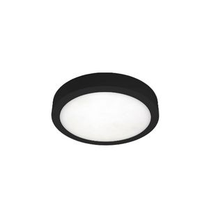 Moon CCT rond Ø300mm-24W-2300 Lumen-zwart-opbouw -IP54